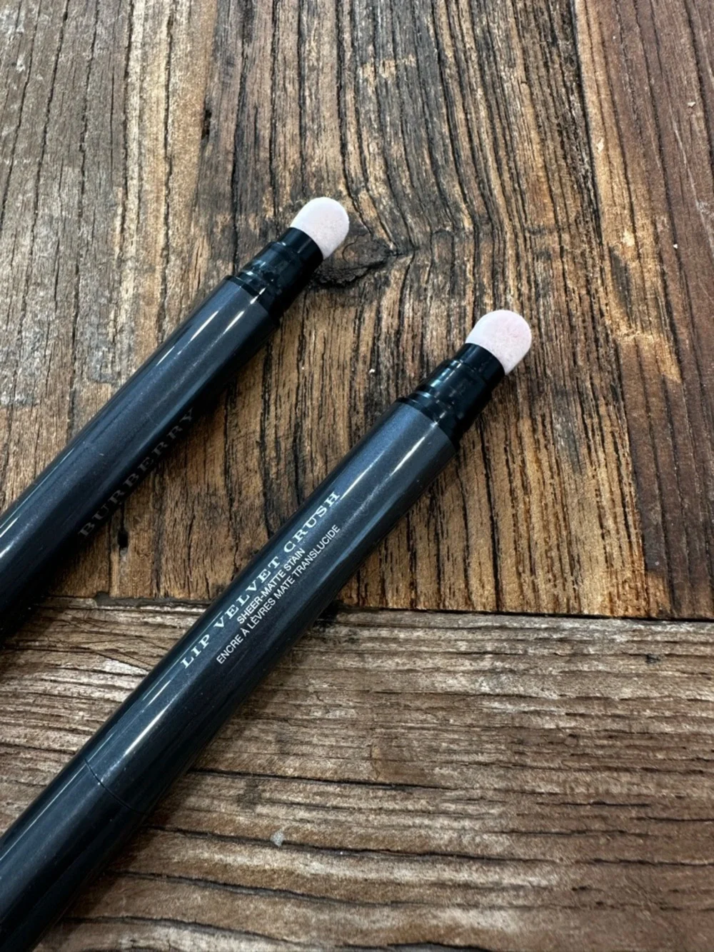 Burberry Lip Crayons Duo - Deep Berry & Bright Red